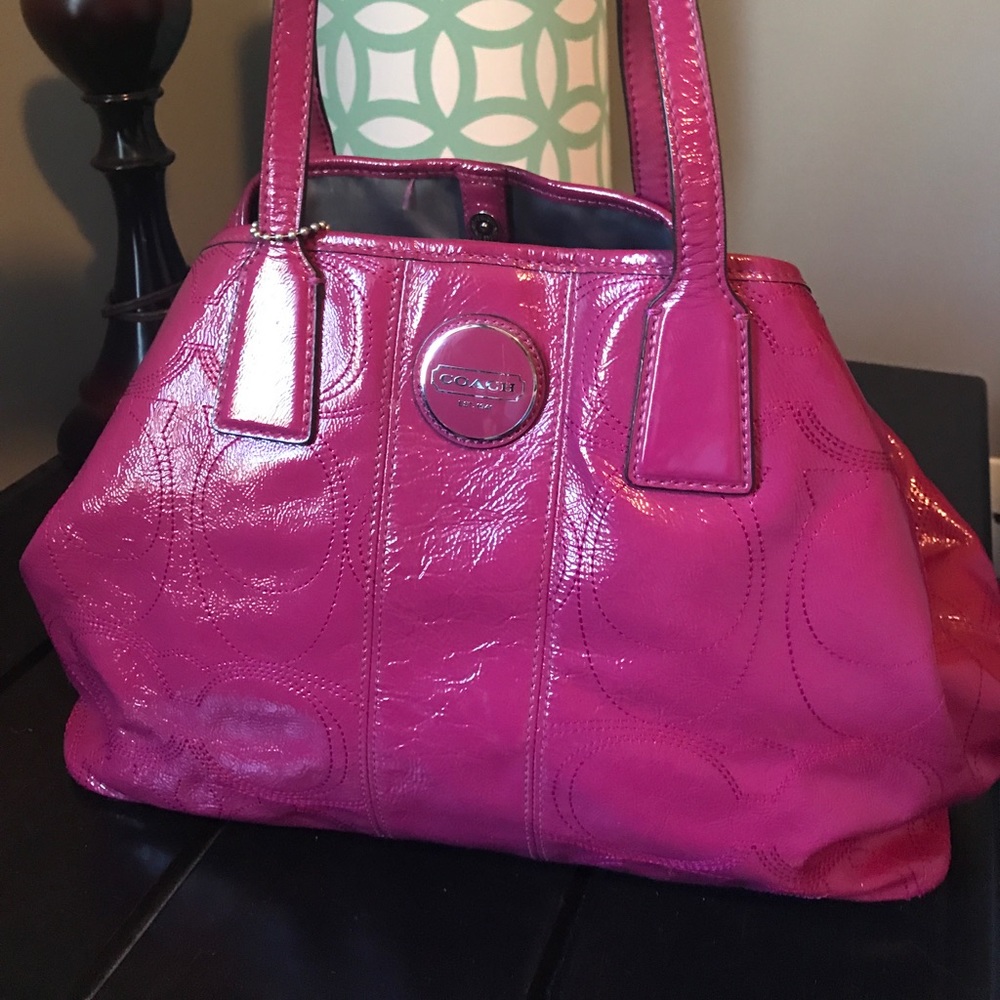 Authentic Coach Clasp Bag